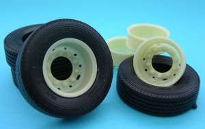 KFS 1/24 卡車用 驅動輪組 分離式 含315 標